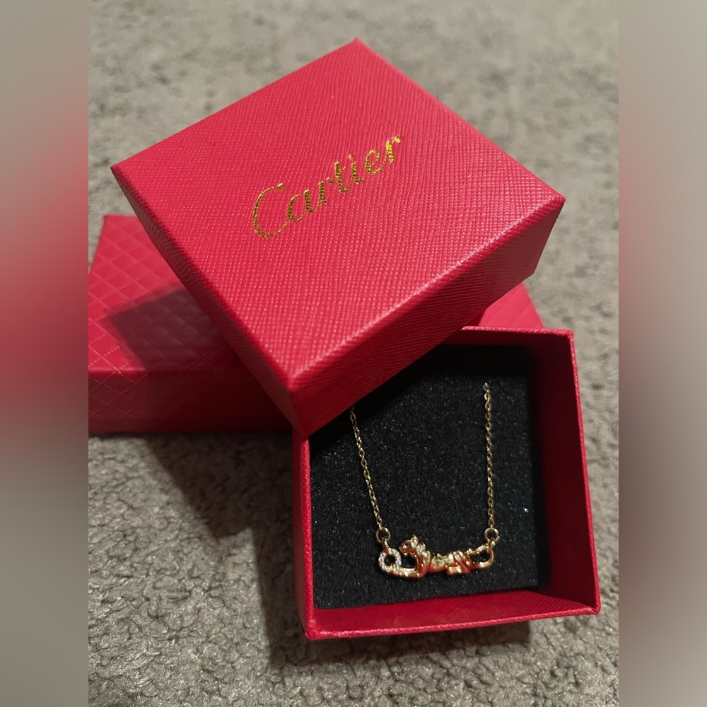 Gold necklace